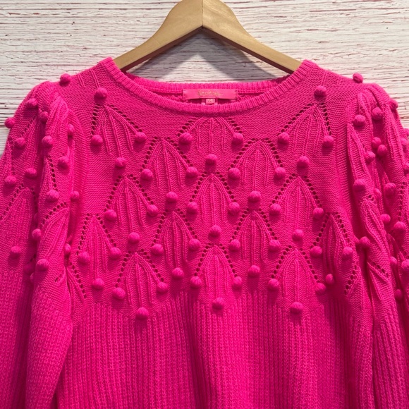 Lilly Pulitzer Neuve Sweater in Hyoer Pink Sz XS - Picture 5 of 12